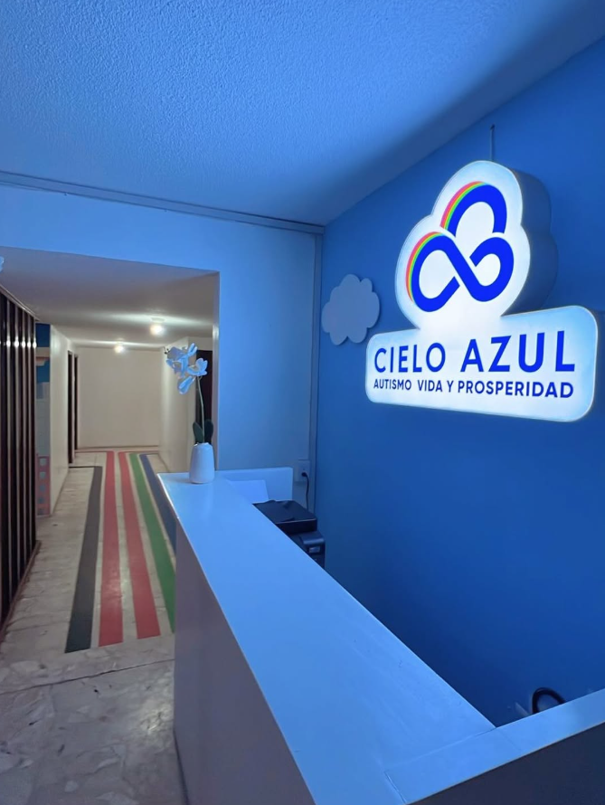 Recepción de Cielo Azul Autismo en San Luis Potosí